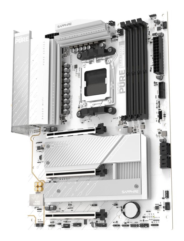 Sapphire PURE B850A -emolevy, WIFI7, B850, AM5, ATX