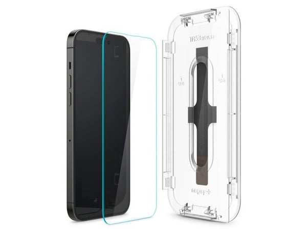 Spigen GLAS.tR EZ Fit skärmskydd i härdat glas för iPhone 14 Pro, 2-pack