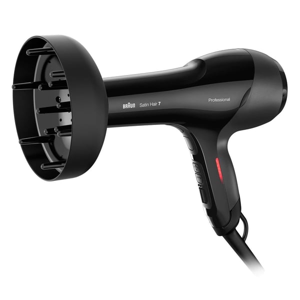 Braun Satin Hair 7 Iontec SensoDryer with Diffuser Hair Dryer 2000W Black