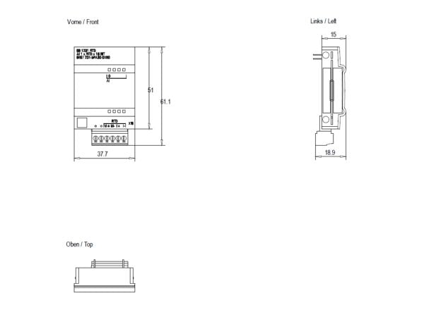 Simatic S7-1200 SB 1231 RTD