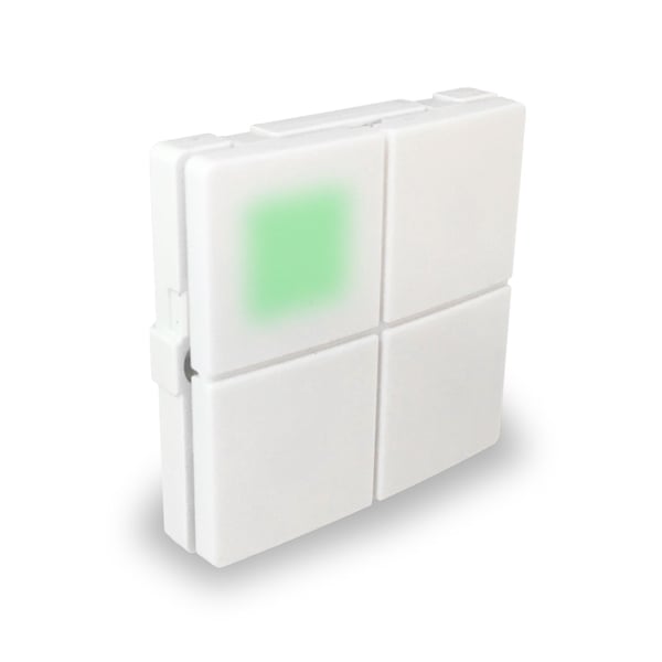 MATRIX ZBA7140 inteligent trådløs Smart batteritryk med LED indikatore til FUGA 1M Z-wave