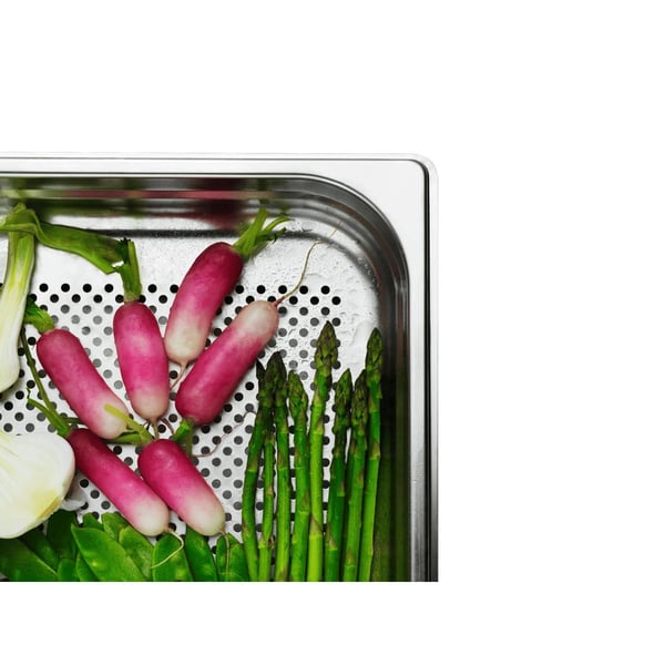 Electrolux E9OOGC23, Dampbeholder, Universell, Rustfritt stål, Ovn, Rustfritt stål, Rektangulær