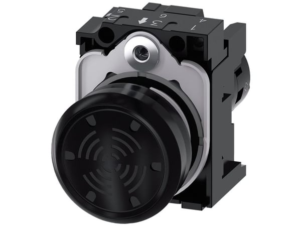 Siemens 3SU1200-6LB10-1AA0, Jatkuva äänimerkki, 85 dB