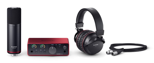 Focusrite Scarlett Solo Studio, Desktop, USB, USB, 56 dB, 9 dBu, 3000 O