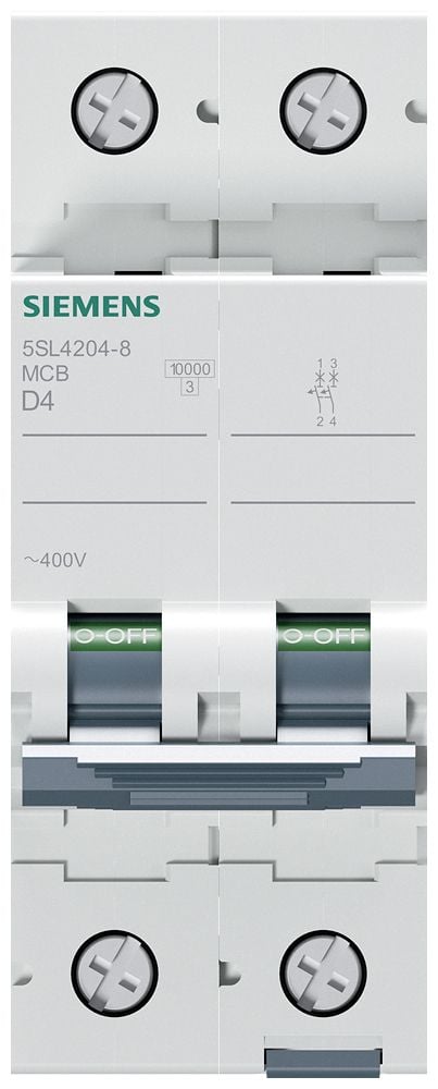 Siemens 5SL42048 5SL4204-8 Circuit breaker 4 A 400 V