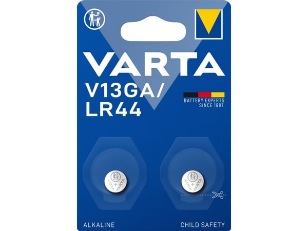 Varta Professional - Batteri 2 x LR44 - Alkalisk - 125 mAh