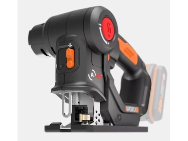 WORX WX550.9, Toppgrep, Sort, Oransje, Børstet, 3000 spm, 10 cm, 7,6 cm