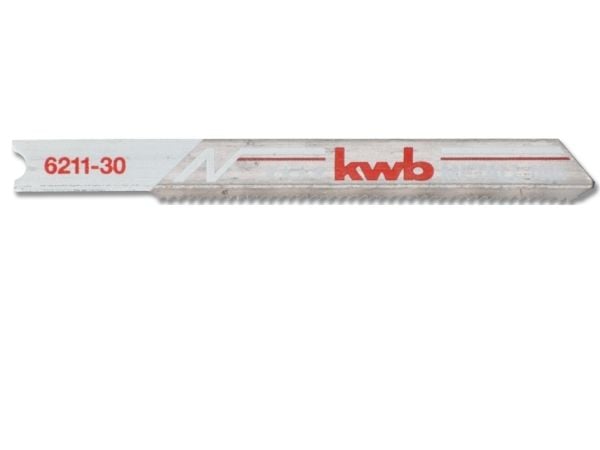 kwb 621130, Kuviosahanterä, Akryylilasi, Alumiini, Putki, Profiili, Kaksoismetalli, Ruostumaton teräs, 5 cm, 1,2 mm