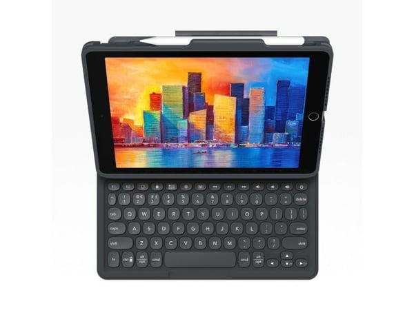 ZAGG Pro Keys tastaturdeksel til iPad 10.9 Gen10, Bluetooth, Nordisk, svart/grå