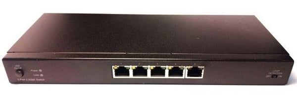 Longshine LCS-2.5GS7105 - Switch - ikke-styrt - 5 x 2.5GBase-T - stasjonær, veggmonterbar