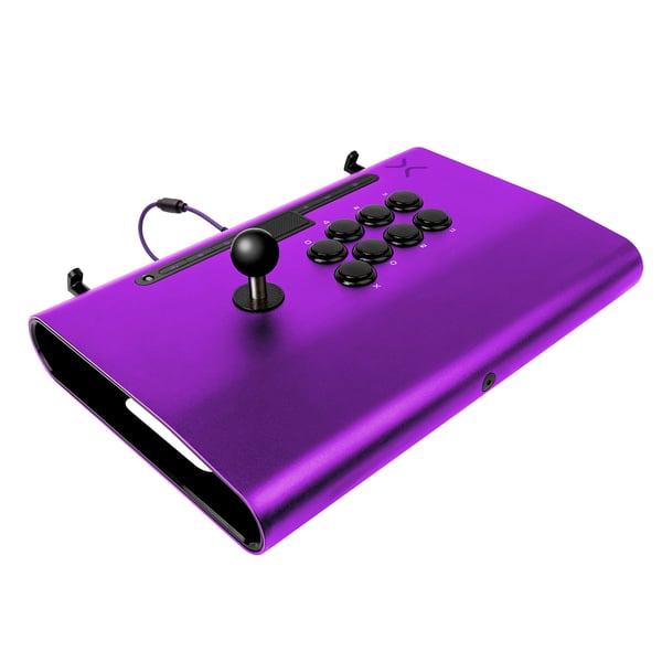Victrix Pro FS fightstick för PC/PS4/PS5, trådbunden USB, lila