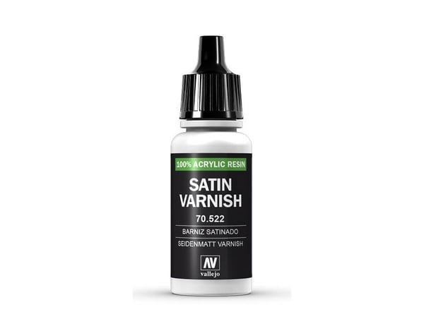 Vallejo 70.522, Läpinäkyvä, Puolikiiltävä, 17 ml, Muovipullo, 1 kpl
