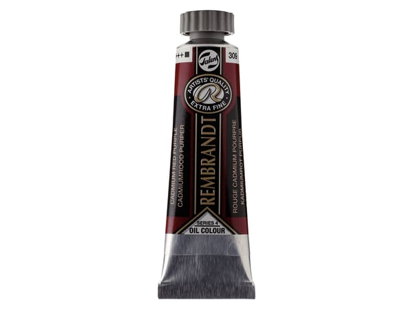 Rembrandt oljemaling tube Cadmium Red Purple 309