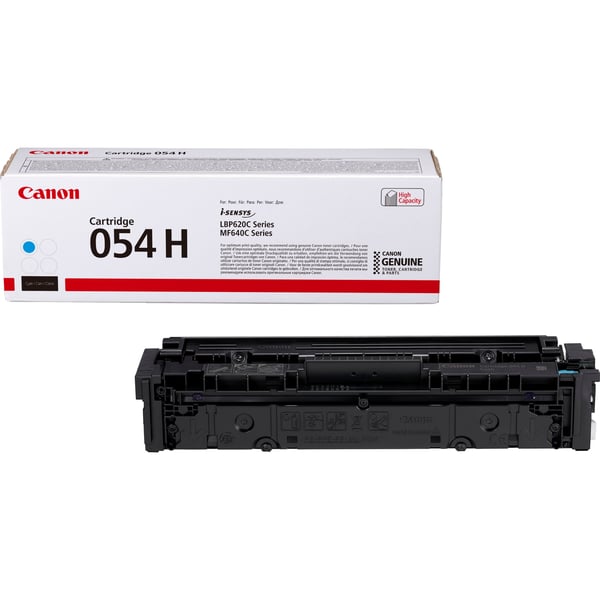 Canon 054 H tonerkassett cyan 2300 sider original for imageCLASS MF644Cdw