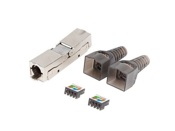 Lanberg PL2SA-6000TL, RJ-45, Hopea, Läpinäkyvä, Metalli, Akryylinitriilibutadieenistyreeni (ABS), Cat6a, F/UTP (FTP), -25 - 68 °C