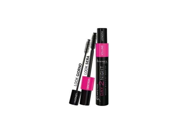 Rimmel Day 2 Night Mascara Double Mascara For Extension And Volume Of Lashes 9 Ml 001 Black