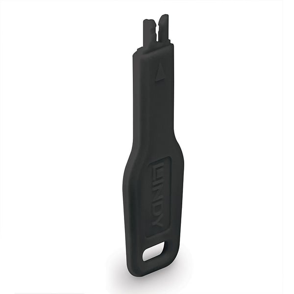 Lindy-avain RJ45-portin lukitukseen musta (47890)