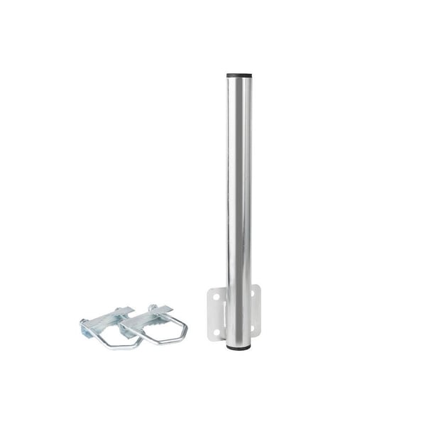 Extralink C400 BALCONY HANDLE WITH U-BOLTS M8, Rostfritt stål, Vinkeljärn, 10 kg, Stål, Allmäna ändamål, Galvaniserad ytbehandling, Zinkbeläggning