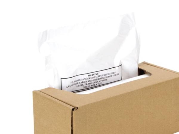 Fellowes - Avfallspose - opak (en pakke 50)