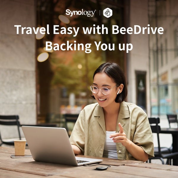 Synology BeeDrive - SSD - 2 TB - ekstern - USB 3.2 Gen 2 (USB-C kontakt)