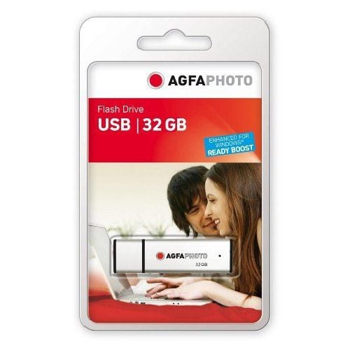 AgfaPhoto USB Flash Drive 2.0 - USB-flashstasjon - 32 GB - USB 2.0