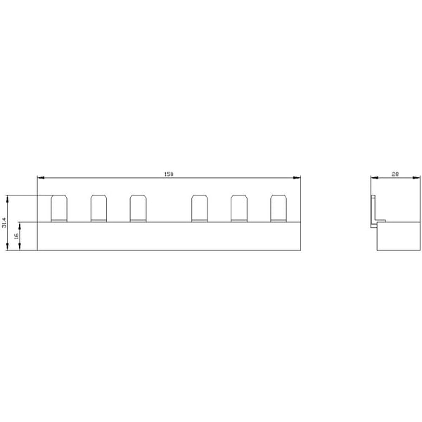 Siemens 3RA1943-3E Johdotuskomponentit 1 kpl