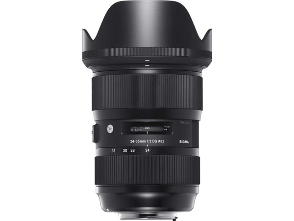 Sigma 24-35mm F2 DG HSM | A, vakio-objektiivi, 18/13, 24 - 35 mm, automaattitarkennus