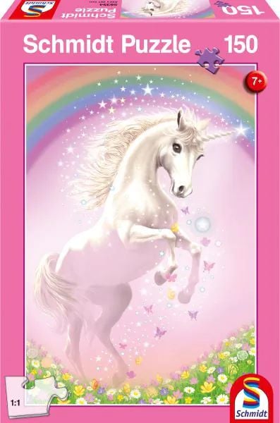 Schmidt Games Puzzle 150 Rosa enhörning G3