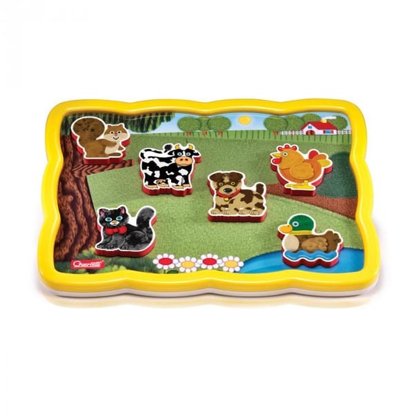 Quercetti Smart Puzzle Magnetico, 1,5 år, Flerfarget