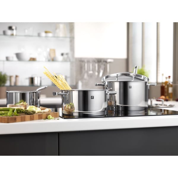 Zwilling Passion - Pot set - 5 artiklar - silver