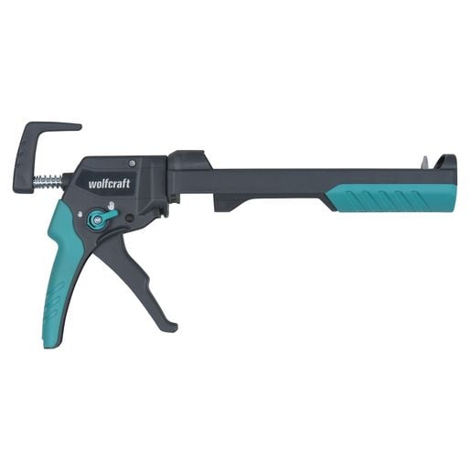 wolfcraft GmbH MG 400 ERGO, Patruunallinen massapuristin, Sininen, Harmaa, 310 ml, 180 kg, 387 mm, 64 mm
