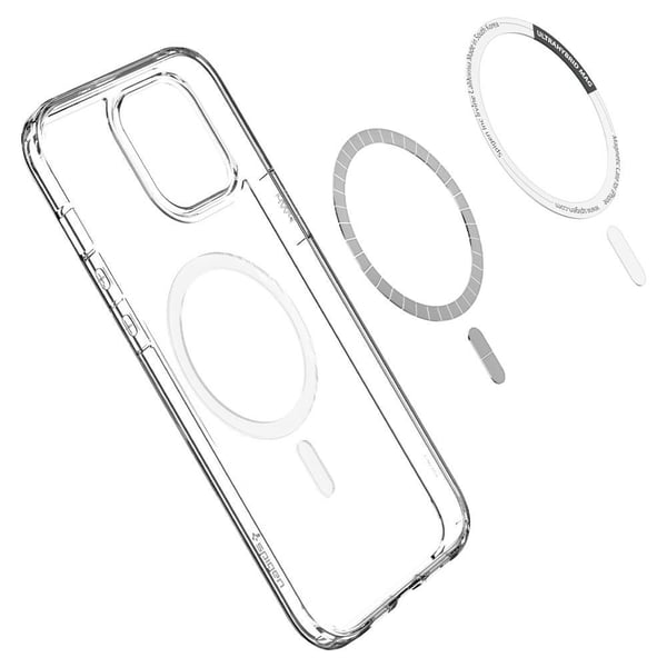 Spigen ACS02625, Suojus, Apple, iPhone 12 / iPhone 12 Pro, 15,5 cm (6.1"), Läpinäkyvä