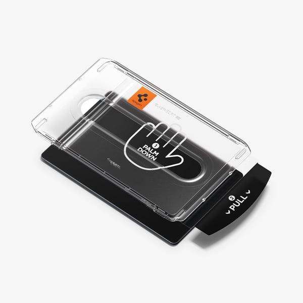 Spigen Glas.tR EZ Fit, Genomskinligt skärmskydd, 9H, Härdat glas, 1 styck