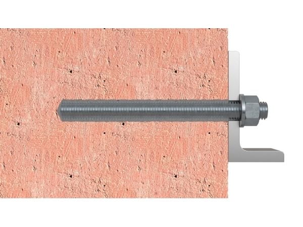 Fischer 524170, M10, Galvanisert stål, Fullt gjenget stang, 1 cm, 130 mm, 10 stykker