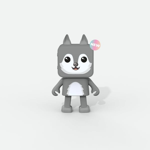 Mobility on Board Dancing Animal Wolf, 3,6 cm, 3 W, 70 - 20000 hz, 4 O, 65 dB, 7%