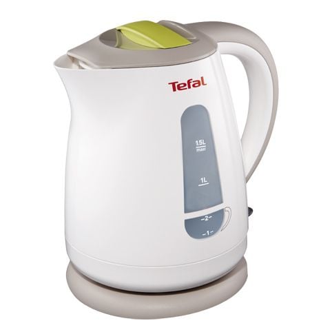 Tefal KO299130 Express, 1,5 L, 2200 W, Valkoinen, Muovi, Veden tason ilmaisin, Johdoton