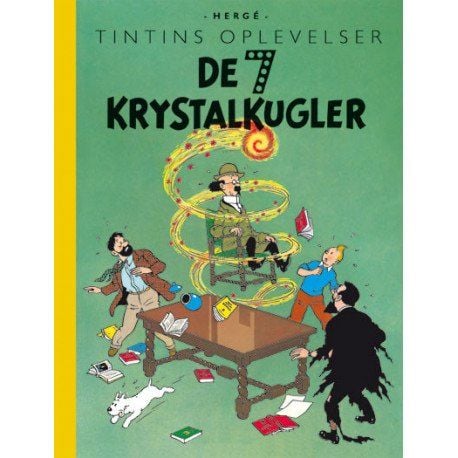 Tintin: De 7 kristallkulorna - nyutgåva | Hergé | Språk: Danska