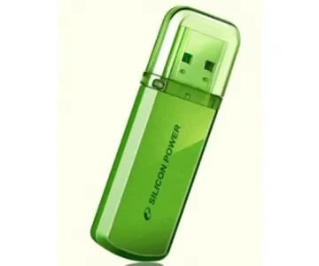 SILICON POWER Helios 101 - USB-flashstasjon - 8 GB - USB 2.0 - eplegrønn