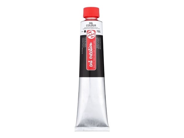 Talens Art Creation Oil Colour Tube Ivory Black 701