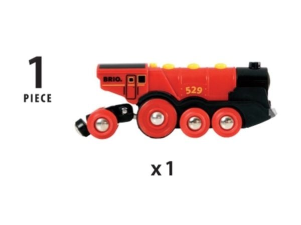 BRIO 33592 Mighty Red Action Locomotive