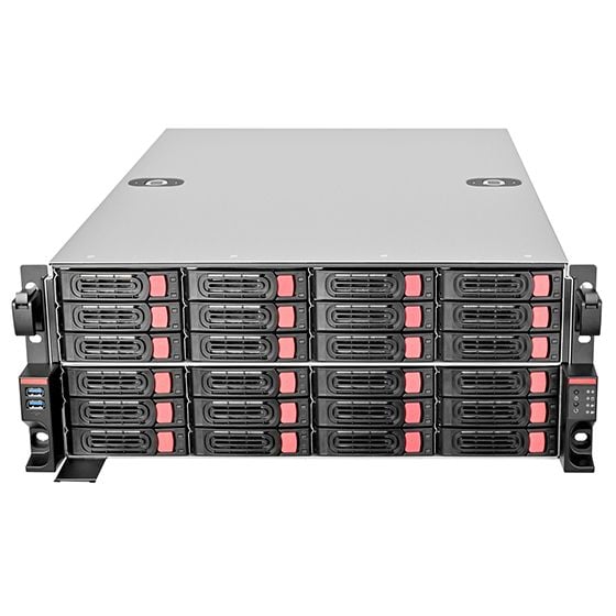 Silverstone RM43-324-RS, Stativ, Server, Grå, ATX, EATX, Micro ATX, Mini-ITX, SSI CEB, SSI EEB, 4U, 14,8 cm