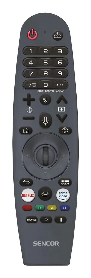 Sencor SLE 32QF860B, 81,3 cm (32"), 1920 x 1080 pixlar, QLED, Smart-TV, Wi-Fi, Svart