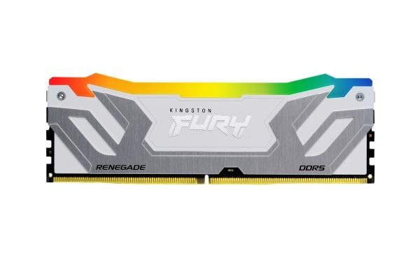 Kingston FURY Renegade RGB KF584CU40RWAK2-48 RAM 48 GB DDR5 8400 MT/s valkoinen