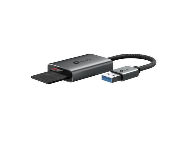 TP-Link UA430, MicroSD (TransFlash), SD, Grå, CE, FCC, RoHS, BSMI, USB 3.2 Gen 1 (3.1 Gen 1) Type-C, 48,4 mm, 34,2 mm