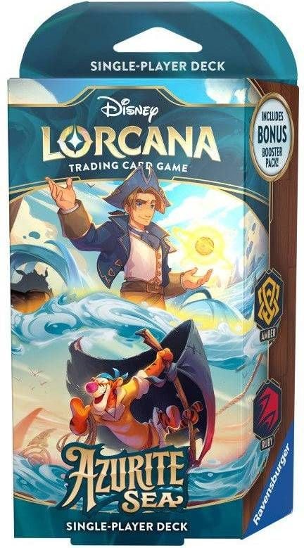 Disney Lorcana: Azurite Sea (Set 6) Starter Deck Trading Cards