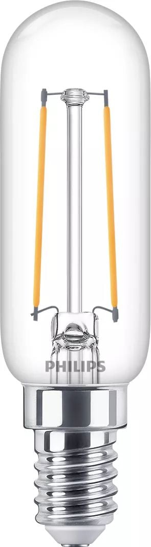 Philips Special - LED-lyspære - form: T25L - klar finish - E14 - 2.1 W (ekvivalent 25 W) - klasse E - varmt hvitt lys - 2700 K