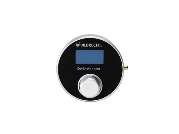 Albrecht DR 54, Bil, Sort, Sølv, DAB, DAB+, DAB+, 48 mm, 48 mm