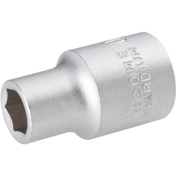 Toolcraft 820769, Stikkontakt, 1/2", Metrisk, 1 hoder, 15 mm, Kromvanadiumstål