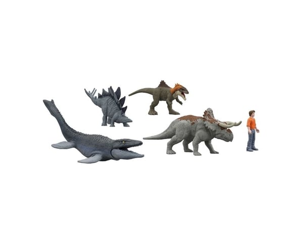 Mattel Jurassic World Minis -joulukalenteri 2024 JBG37, 24 kpl