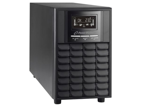 PowerWalker VI 1500 CW FR - UPS - AC 162 - 290 V - 1050 watt - 1500 VA - 9 Ah - RS-232, USB - utgangskontakter: 3